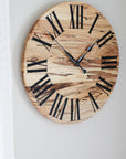 26" Spalted Maple Wall Clock (in stock)