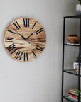 26" Spalted Maple Wall Clock (in stock)