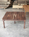 Walnut Farmhouse Dining Table