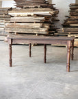 Walnut Farmhouse Dining Table