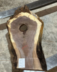 live edge walnut slab 1" thick Homestead, Iowa 