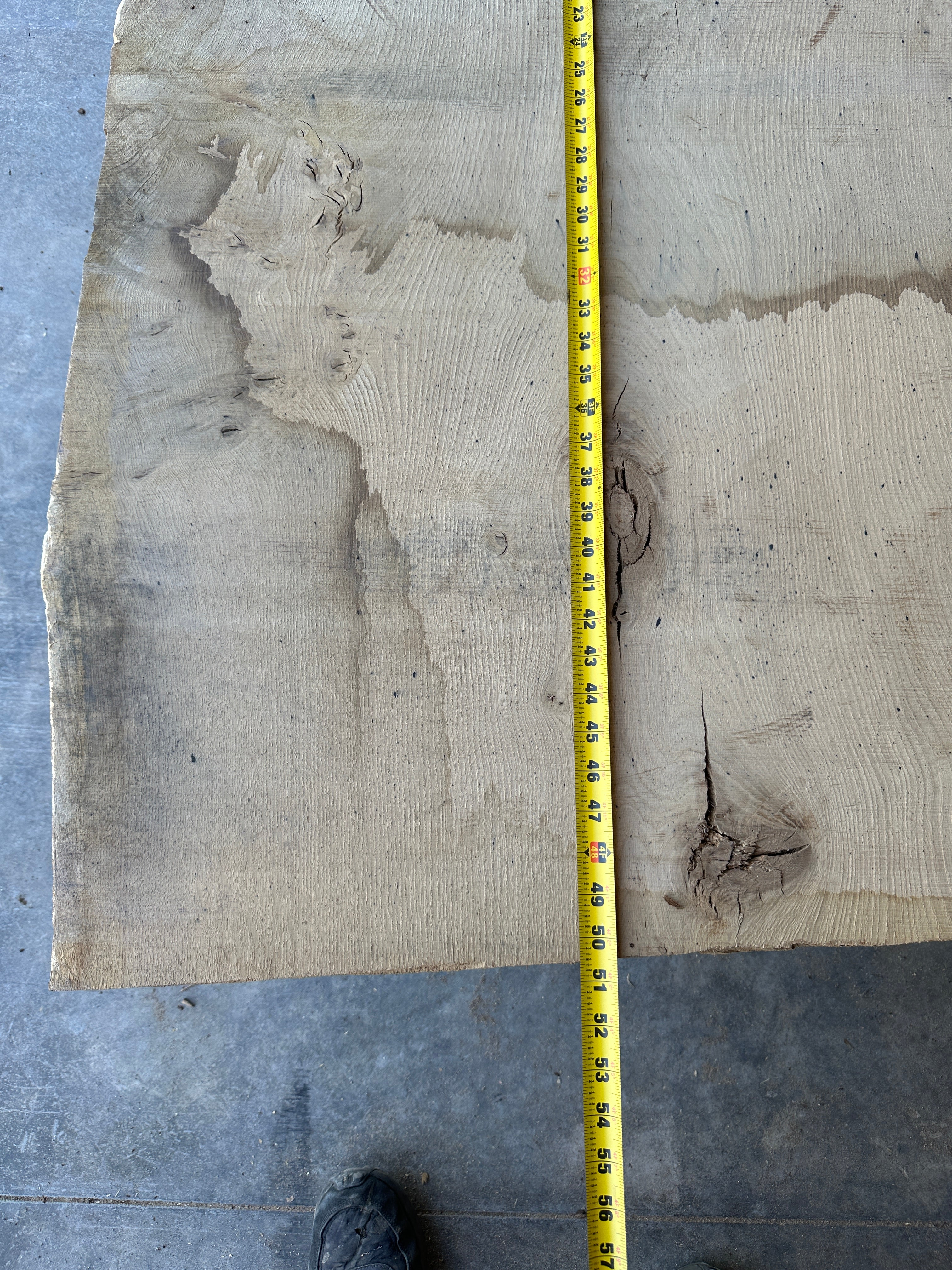 White Oak Slab 