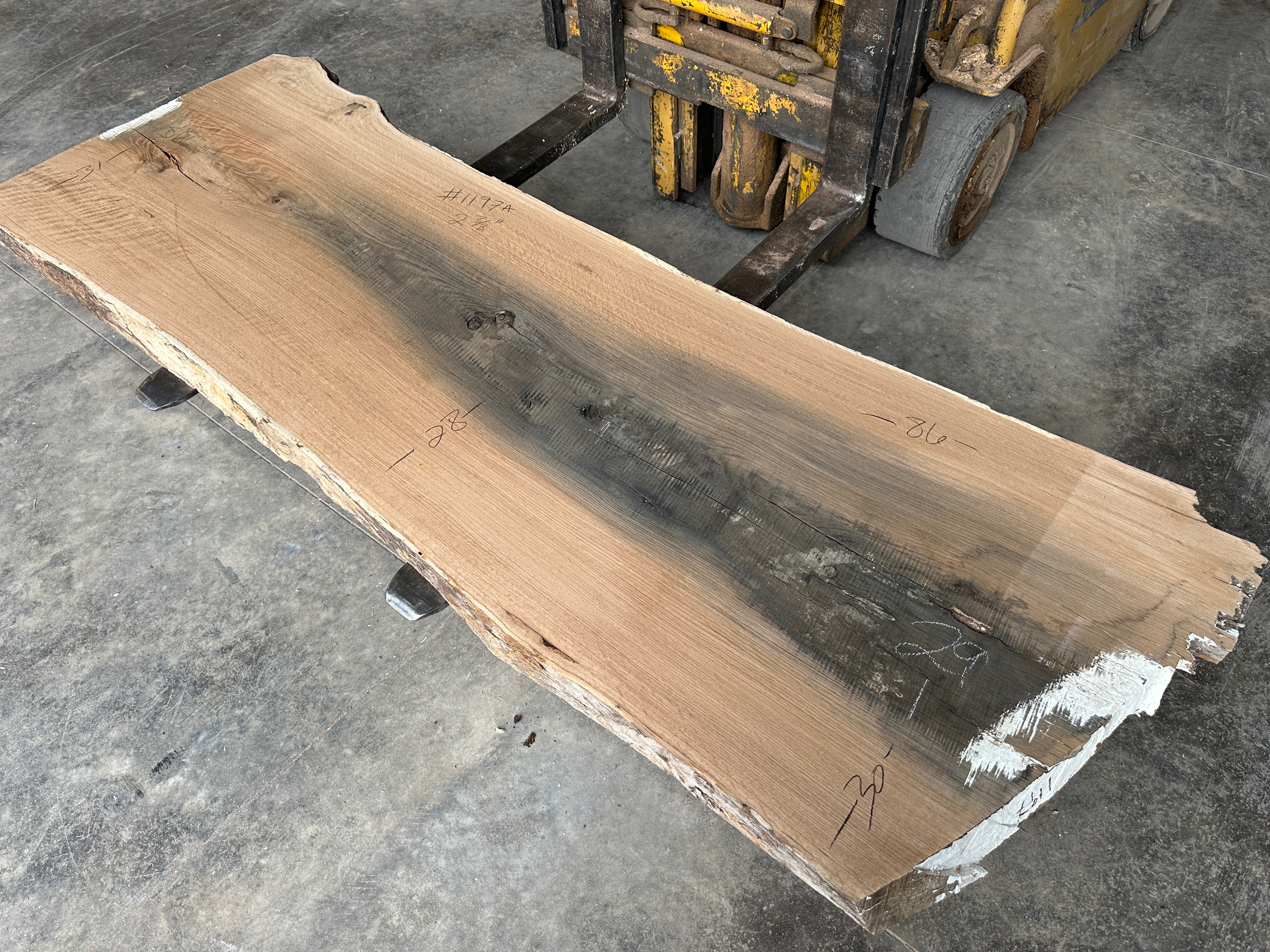 White Oak Lumber Slab 