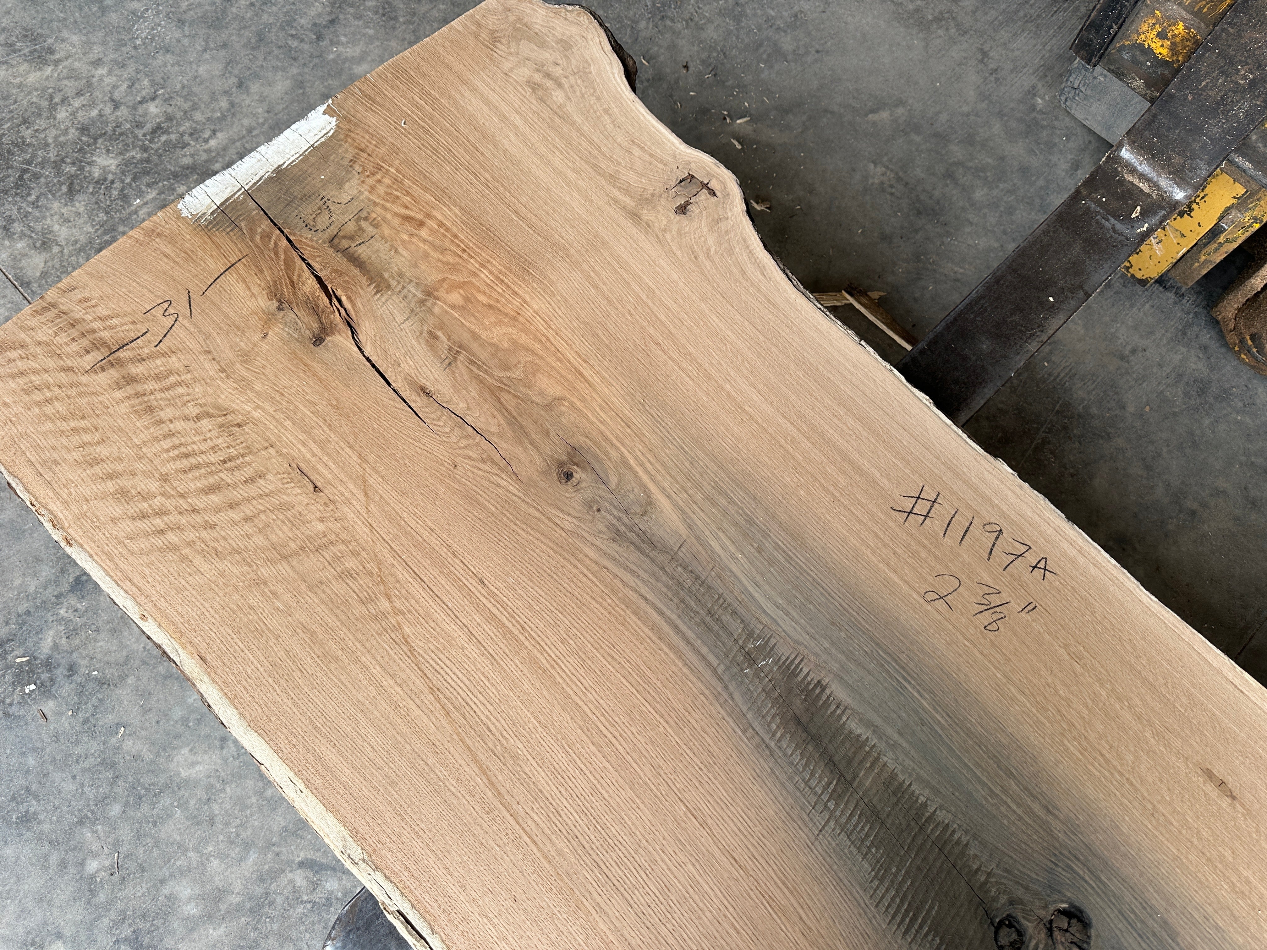 White Oak Lumber Slab 