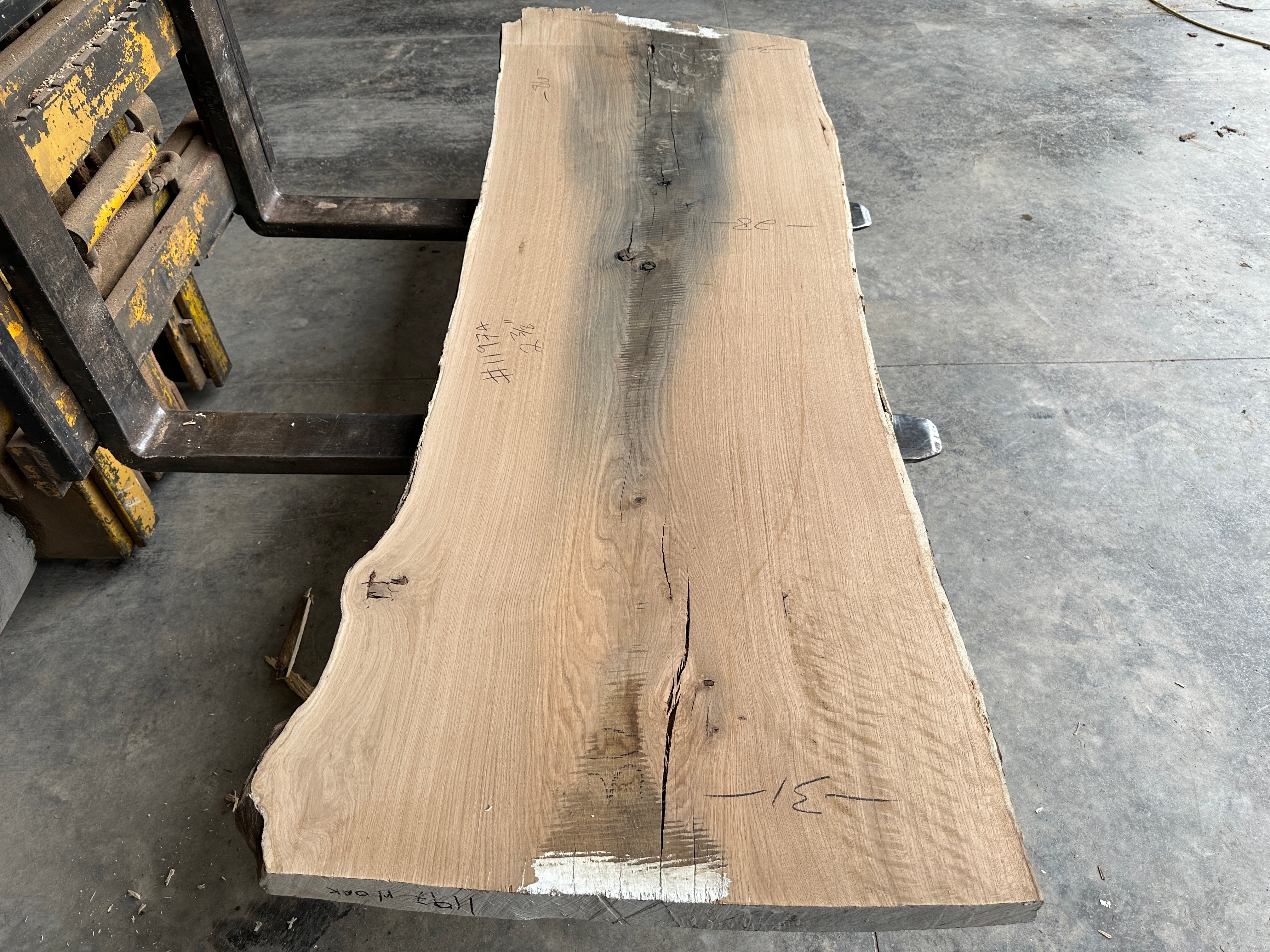 White Oak Lumber Slab 