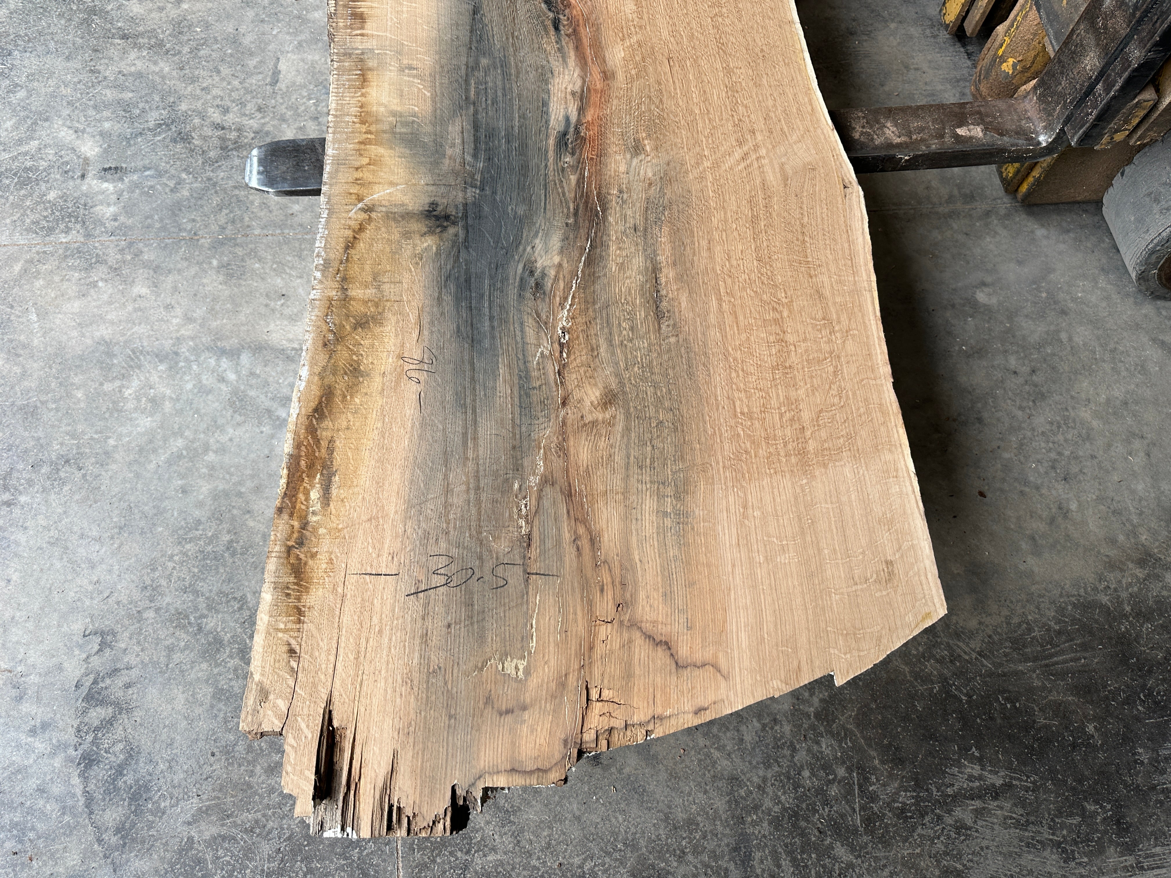 White Oak Lumber Slab 