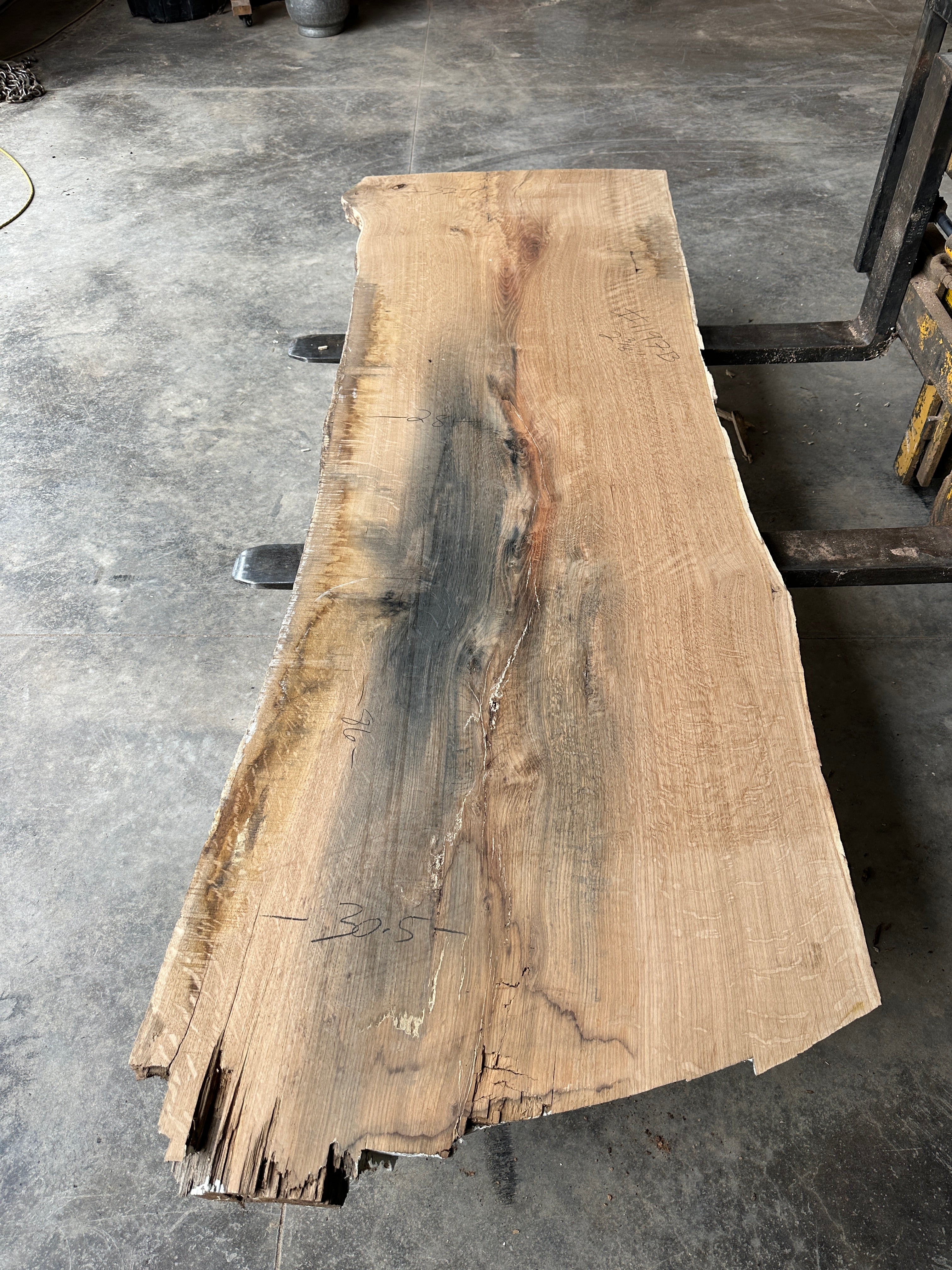 White Oak Lumber Slab 