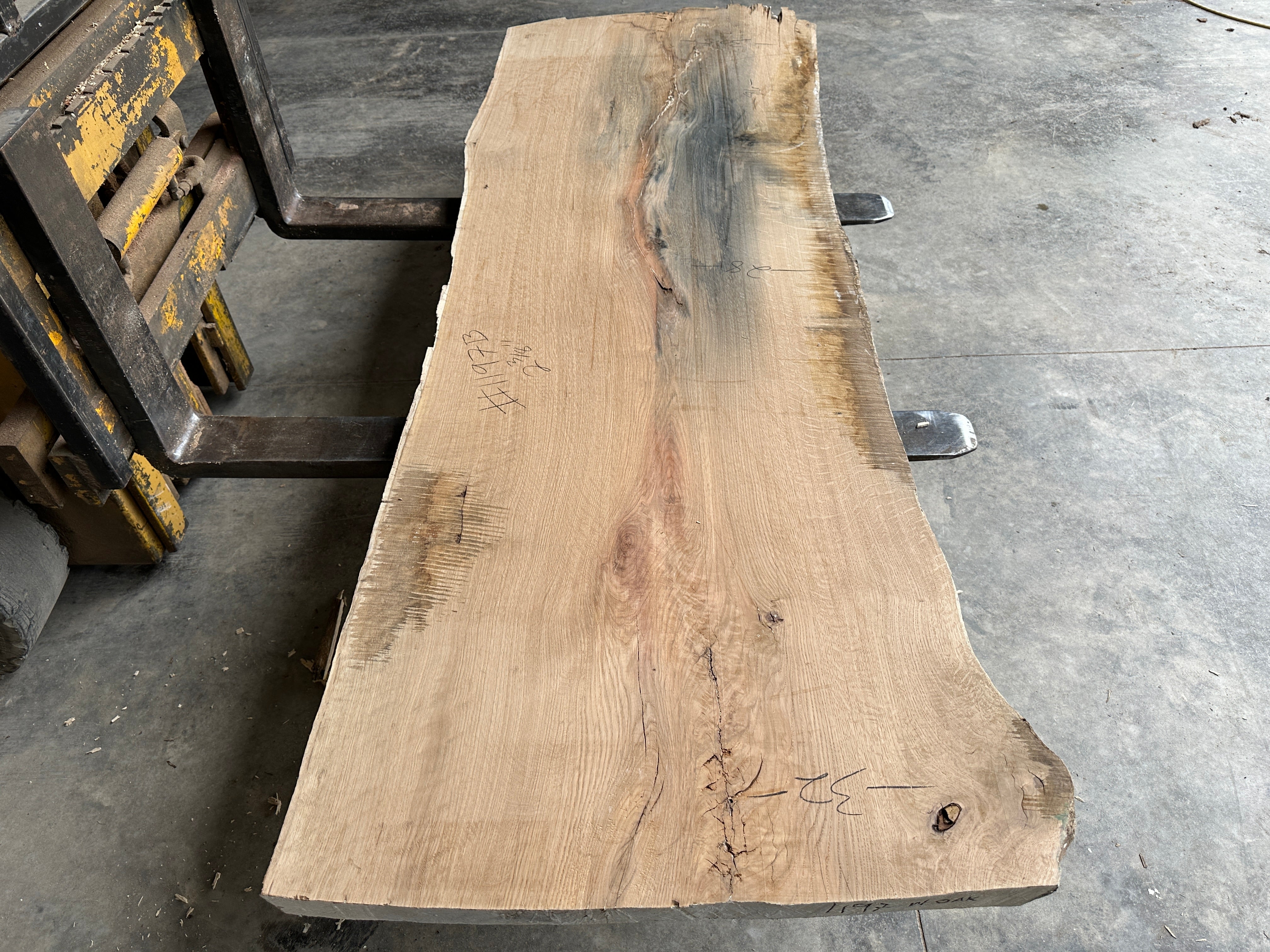 White Oak Lumber Slab 