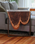 Double Live-Edge Walnut Waterfall Side C-Table - Hazel Oak Farms Handmade Furniture in Iowa, USA