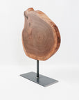 Wood Slice on Stand