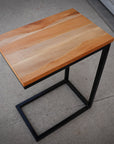 Quartersawn Sycamore Industrial Side C Table