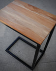 Quartersawn Sycamore Industrial Side C Table