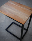 Quartersawn Sycamore Industrial Side C Table