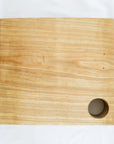 thick ash butcher block cutting board