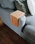 Solid Cherry Wood Sofa Armrest Table