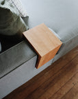 Solid Cherry Wood Sofa Armrest Table