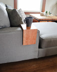 Solid Cherry Wood Sofa Armrest Table