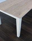 Solid White Oak Shaker Style Dining Table
