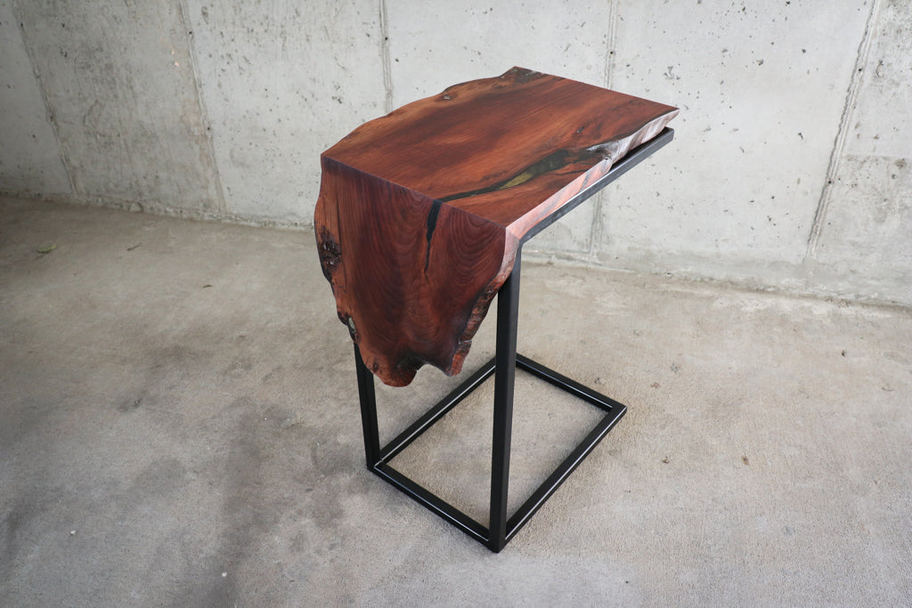 Sinker Redwood Waterfall Wood Laptop C Table