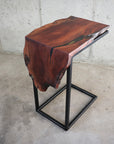 Sinker Redwood Waterfall Wood Laptop C Table