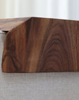 Live Edge 4.25" Walnut Wood Armrest Table (in stock) - Hazel Oak Farms
