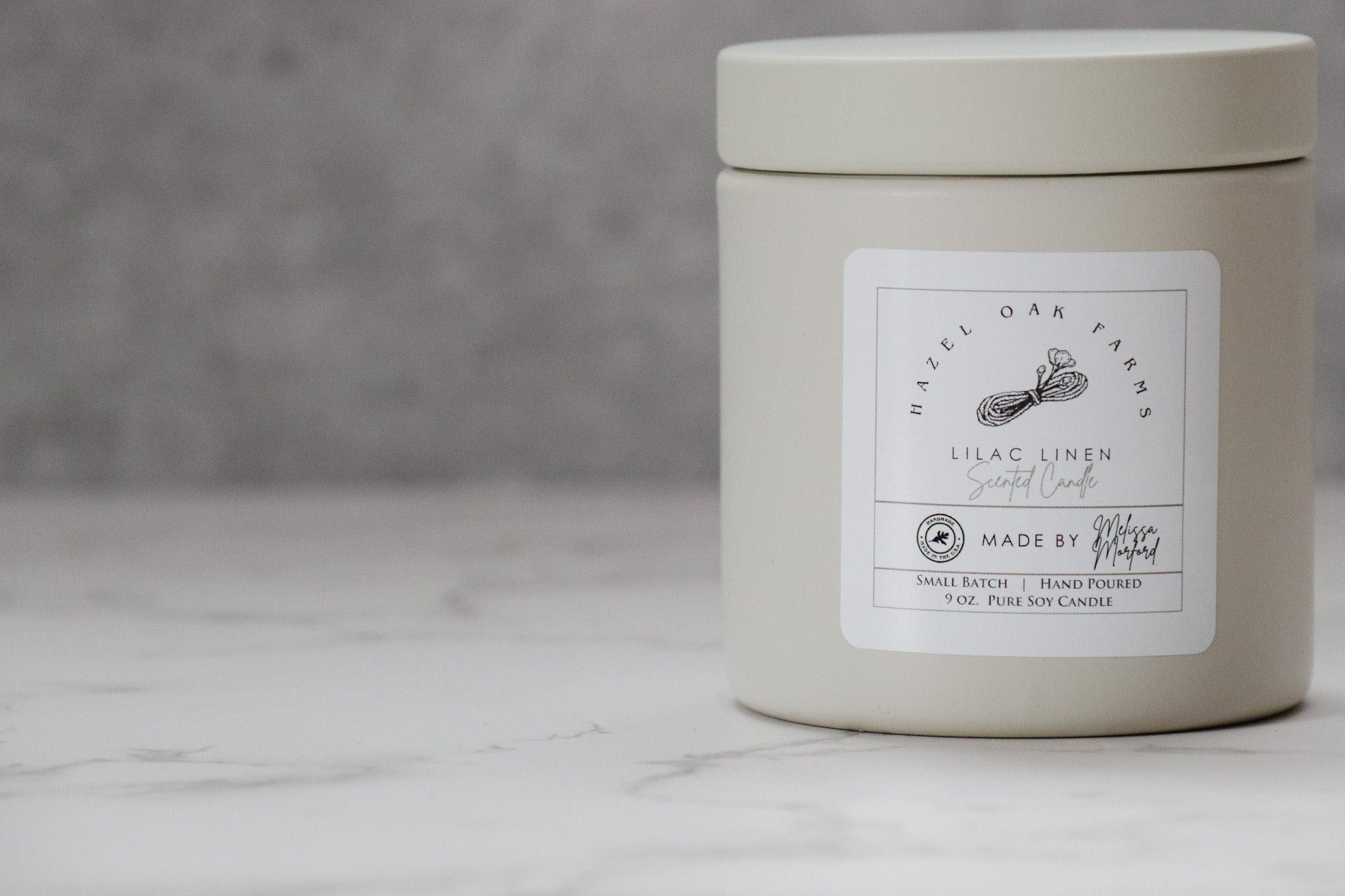 Melissa&#39;s Pure Soy Candles (in stock) - Hazel Oak Farms