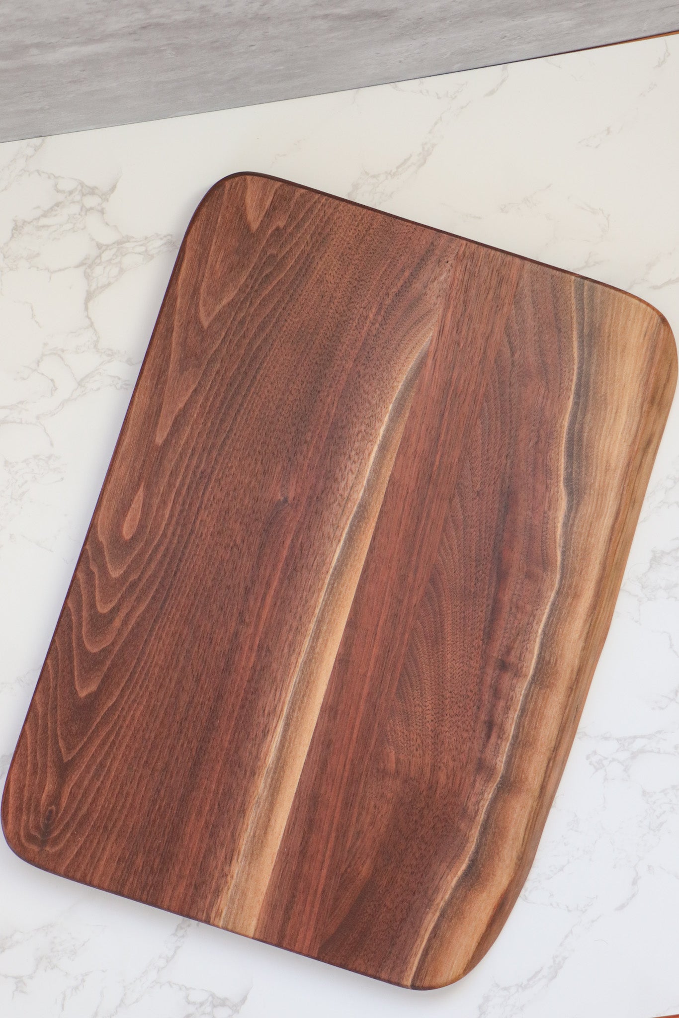 Large Walnut Live Edge Cutting Board (in stock) - Hazel Oak Farms