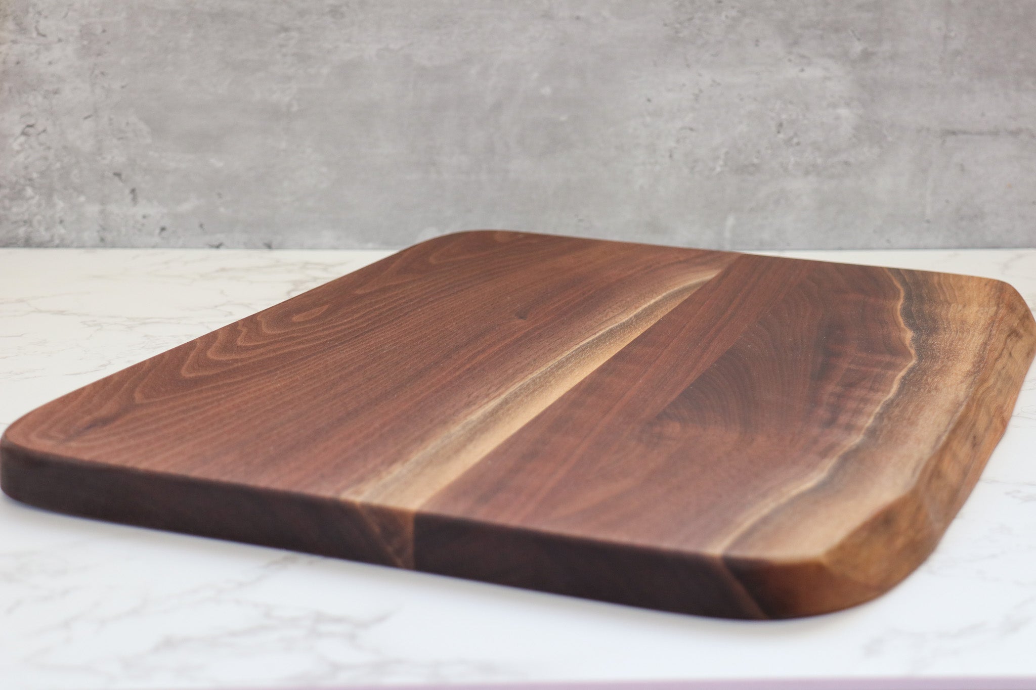 Large Walnut Live Edge Cutting Board (in stock) - Hazel Oak Farms