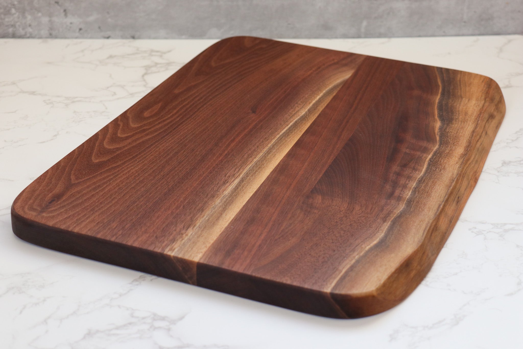 Large Walnut Live Edge Cutting Board (in stock) - Hazel Oak Farms