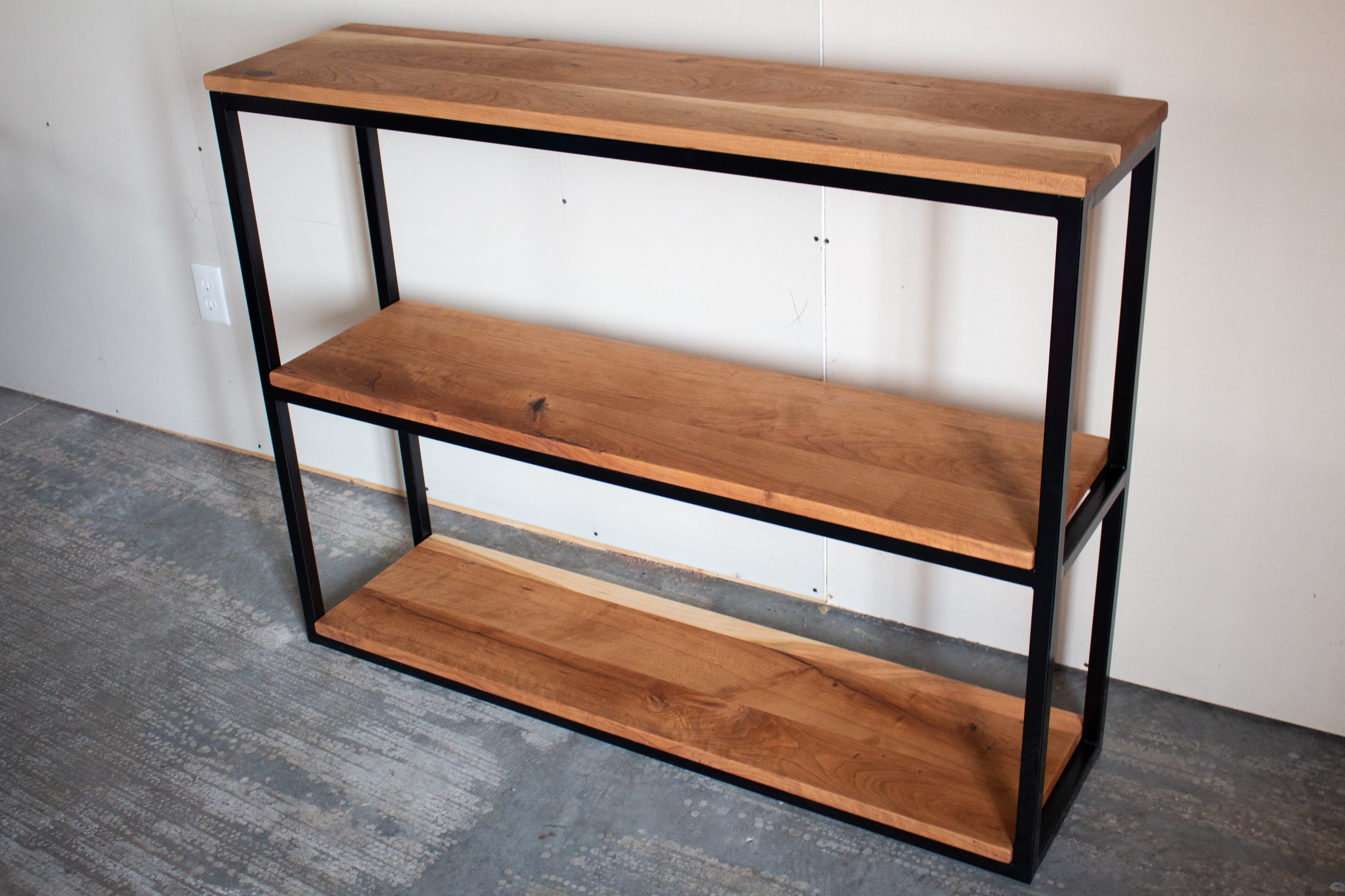 Modern Cherry Wood Shelf