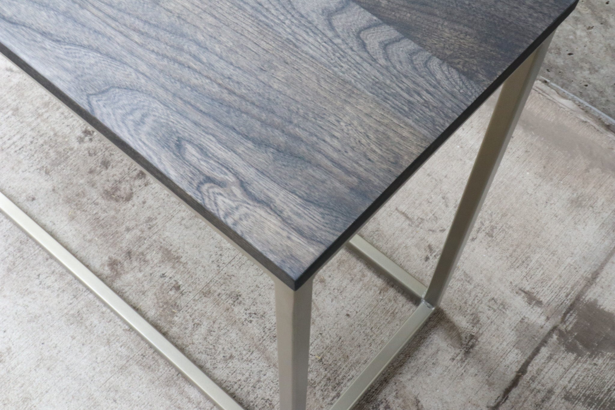 Modern Metal & Wood Console Entryway Table | Hazel Oak Farms