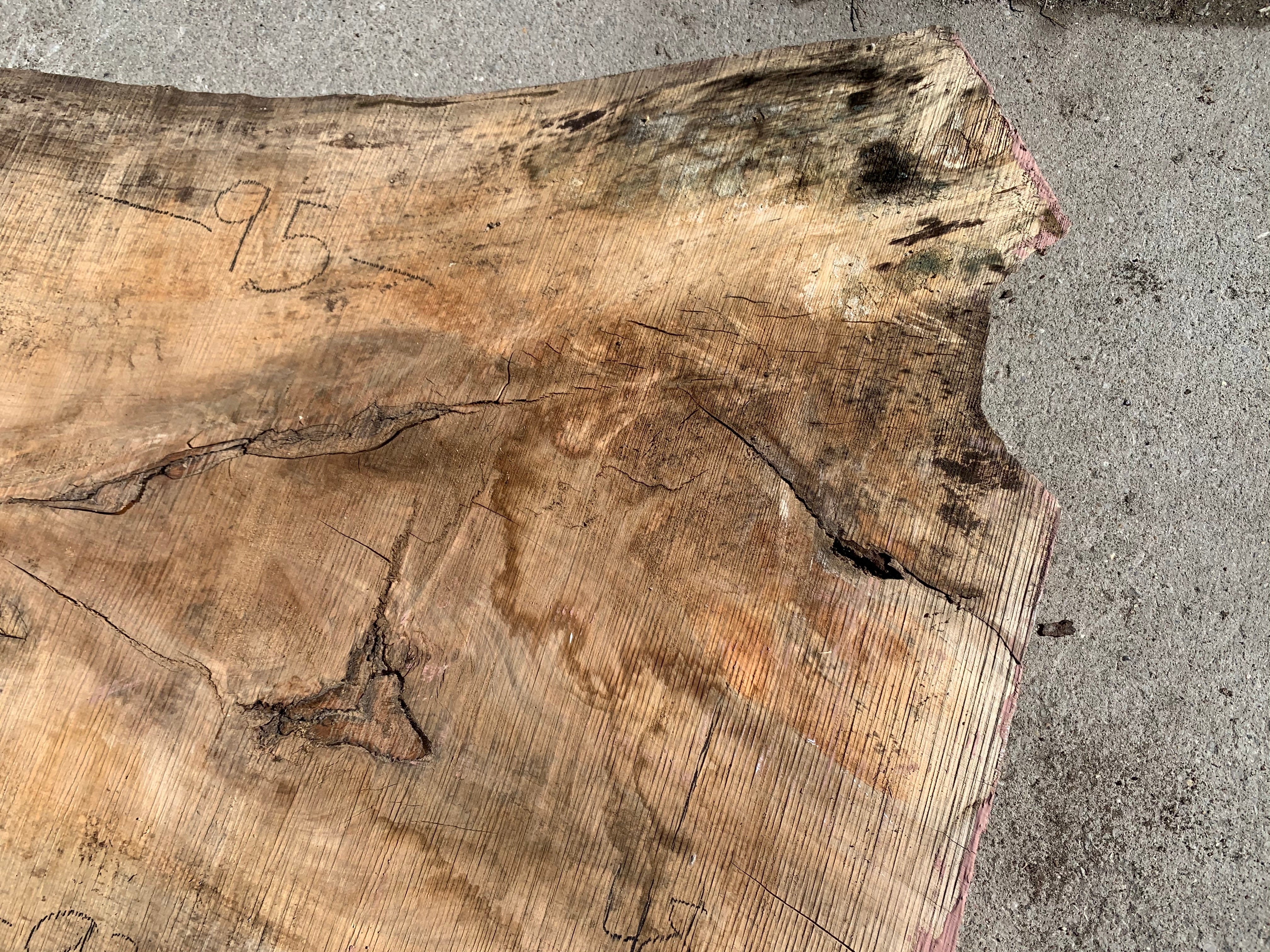Spalted Soft Maple Slab #1231 Sawmill, mill, lumber, live edge slabs, mantles, floating shelves, wood, logs, log buyer
