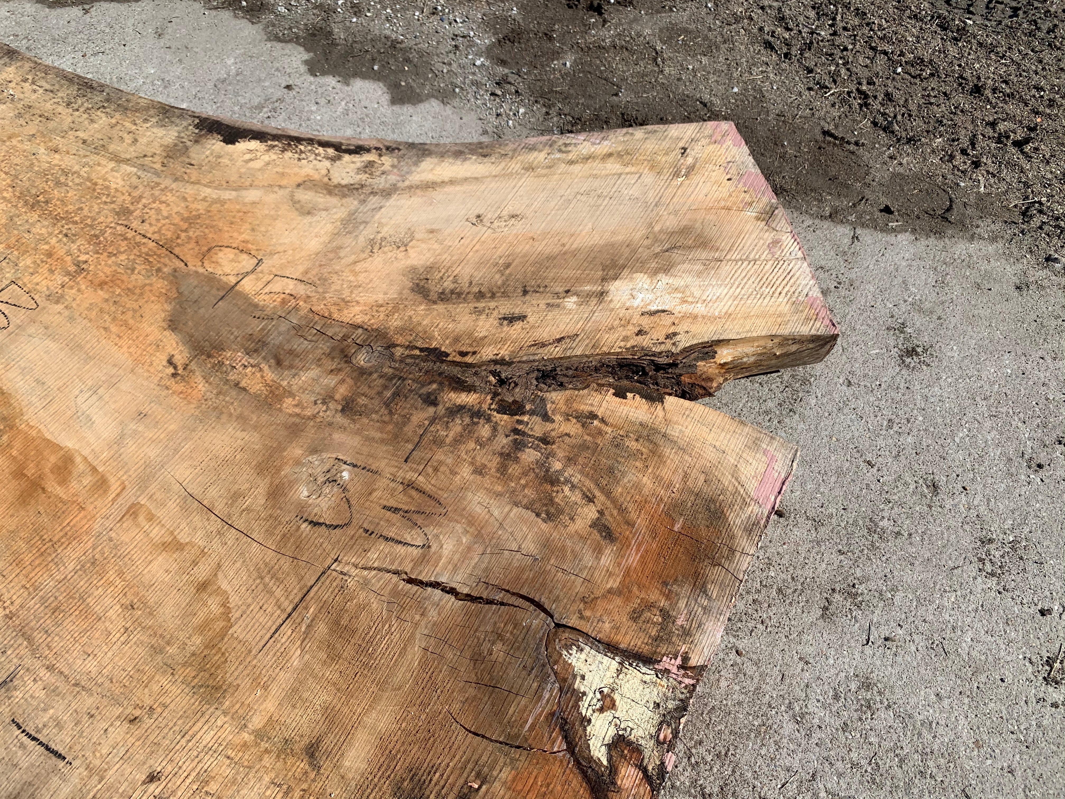 Spalted Soft Maple Slab #1234 Sawmill, mill, lumber, live edge slabs, mantles, floating shelves, wood, logs, log buyer