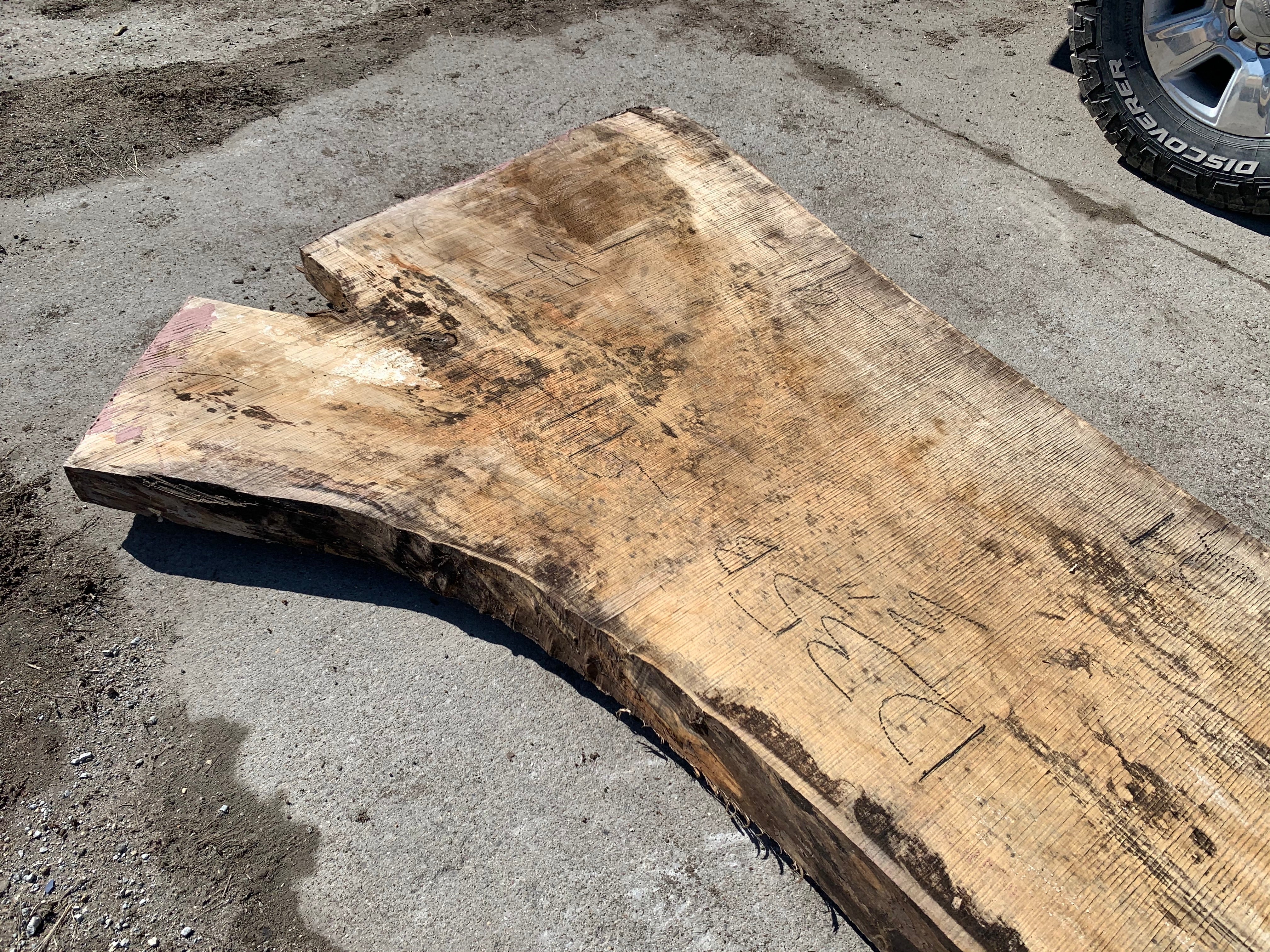 Spalted Soft Maple Slab #1235 Sawmill, mill, lumber, live edge slabs, mantles, floating shelves, wood, logs, log buyer