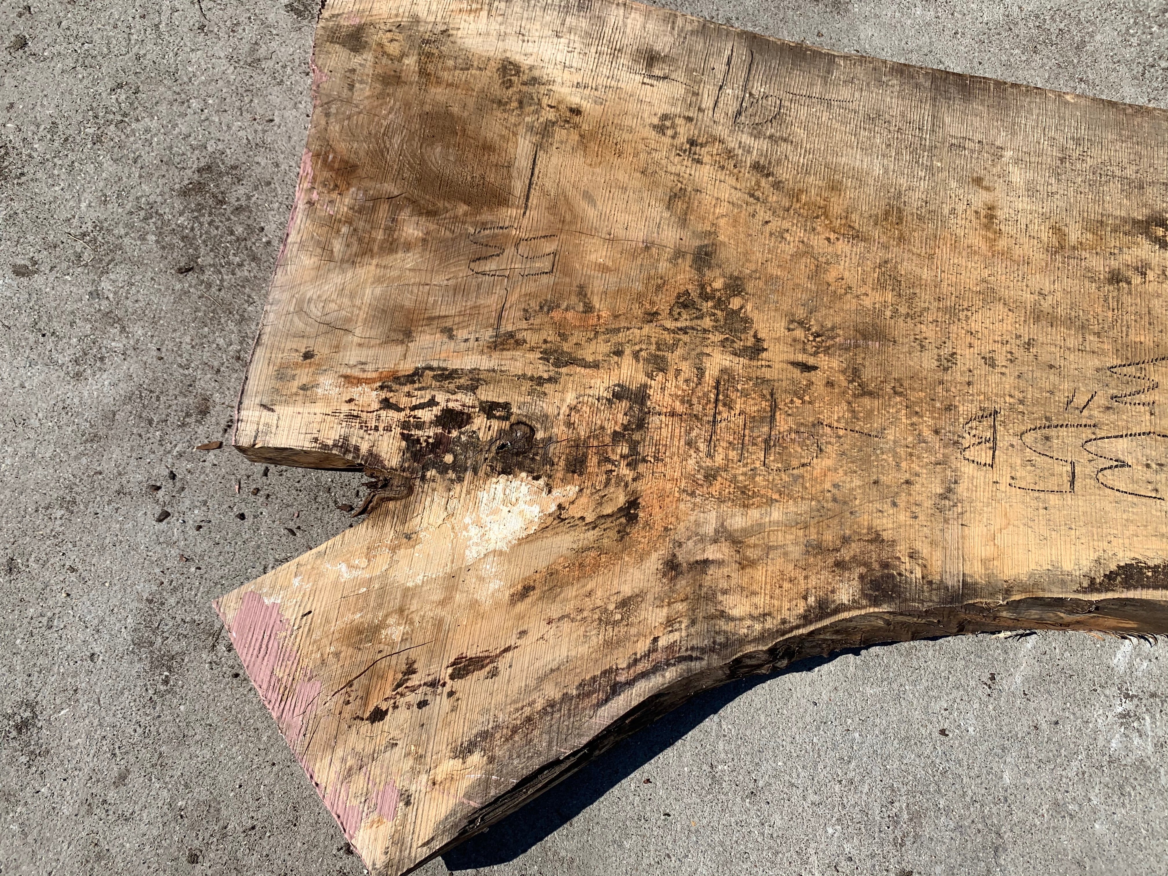 Spalted Soft Maple Slab #1235 Sawmill, mill, lumber, live edge slabs, mantles, floating shelves, wood, logs, log buyer