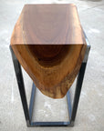 Waterfall Walnut Wood Laptop C Table