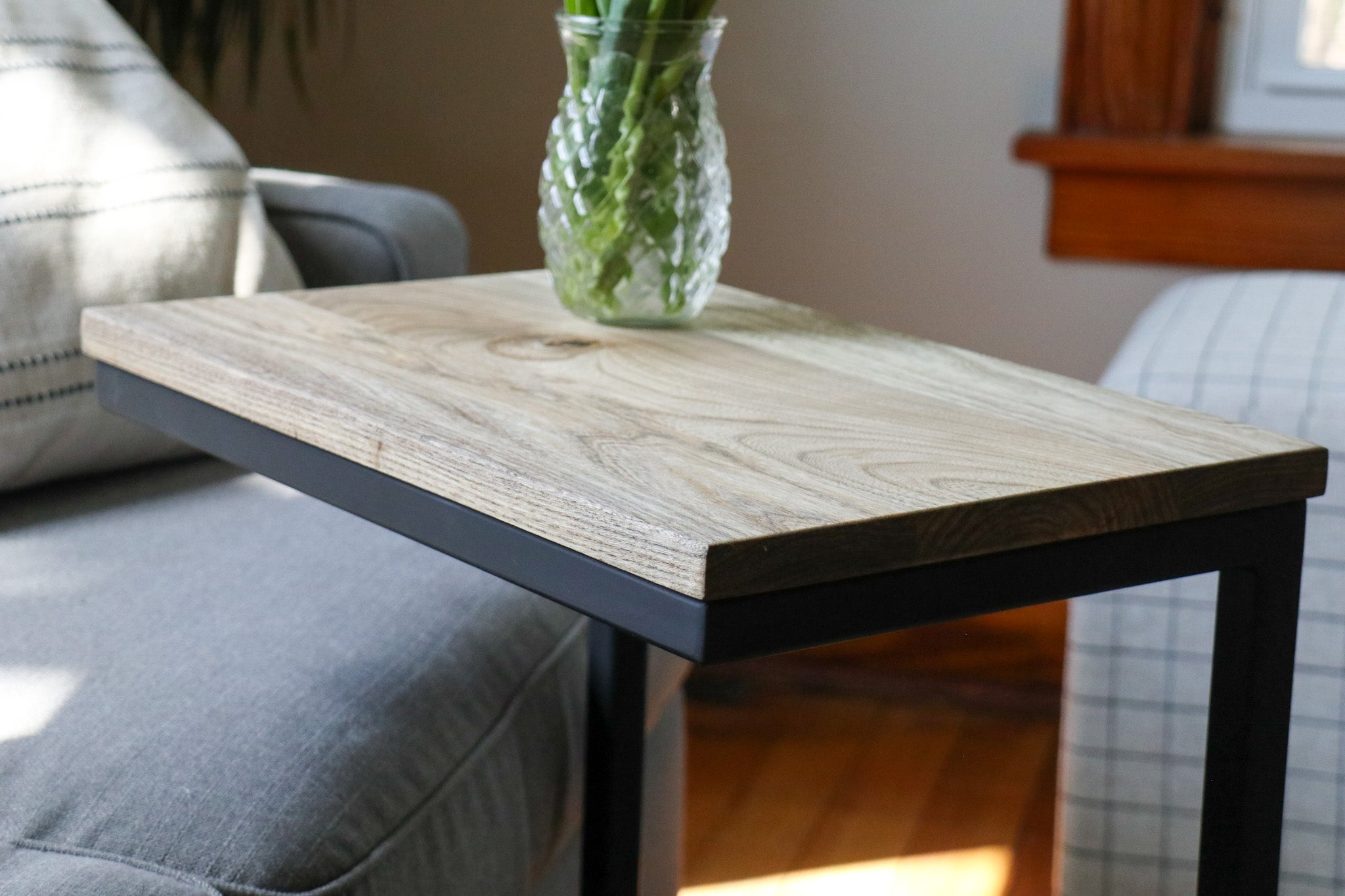 Hackberry Floor Shelf Modern C Side Table (in stock)