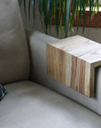 Solid 5" Ash Hardwood Armrest Table (in stock)