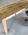 Modern Ash Wood Shaker Desk