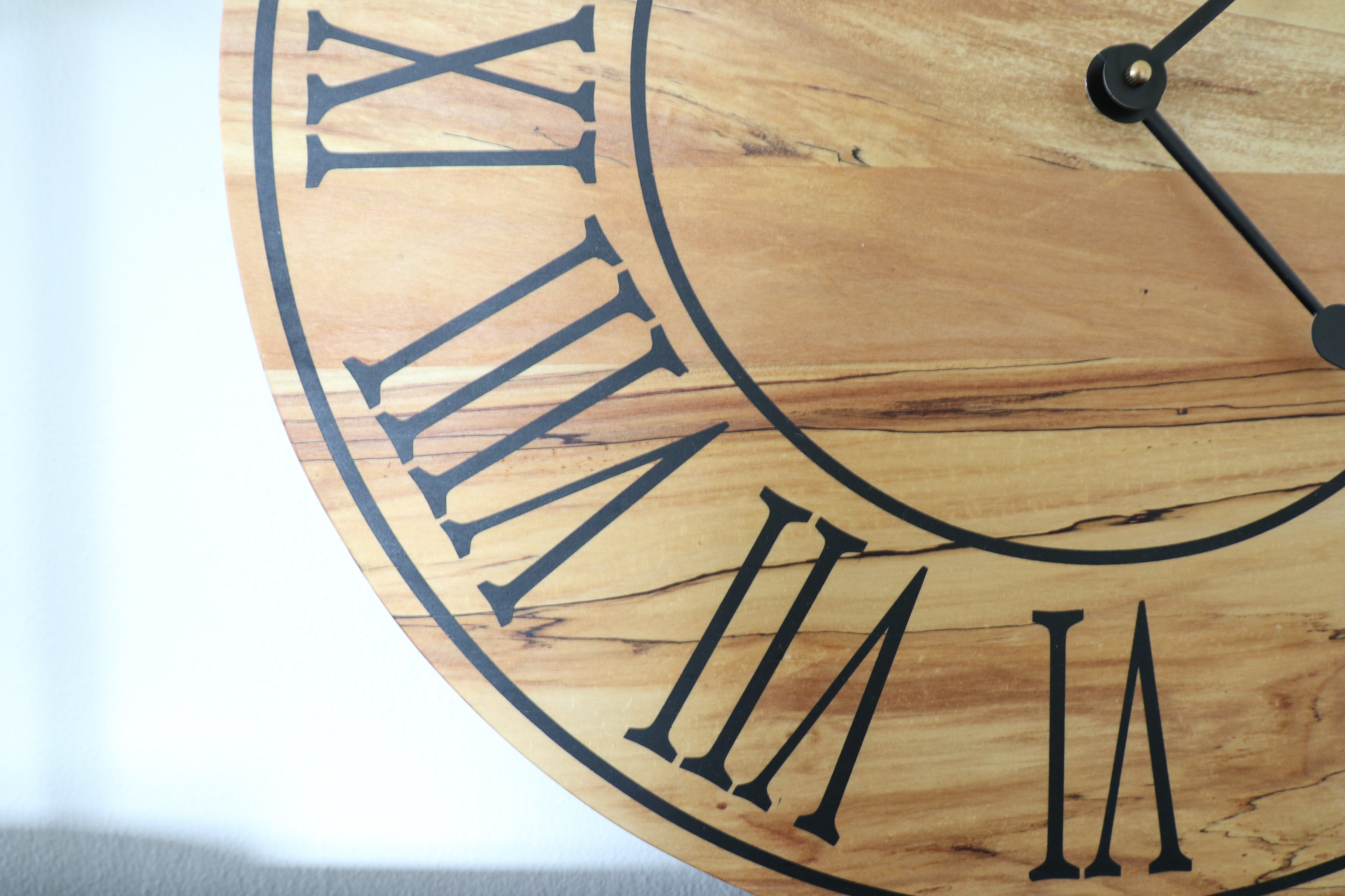 Soft Maple Clock 18&quot; Wall Clock (in stock)