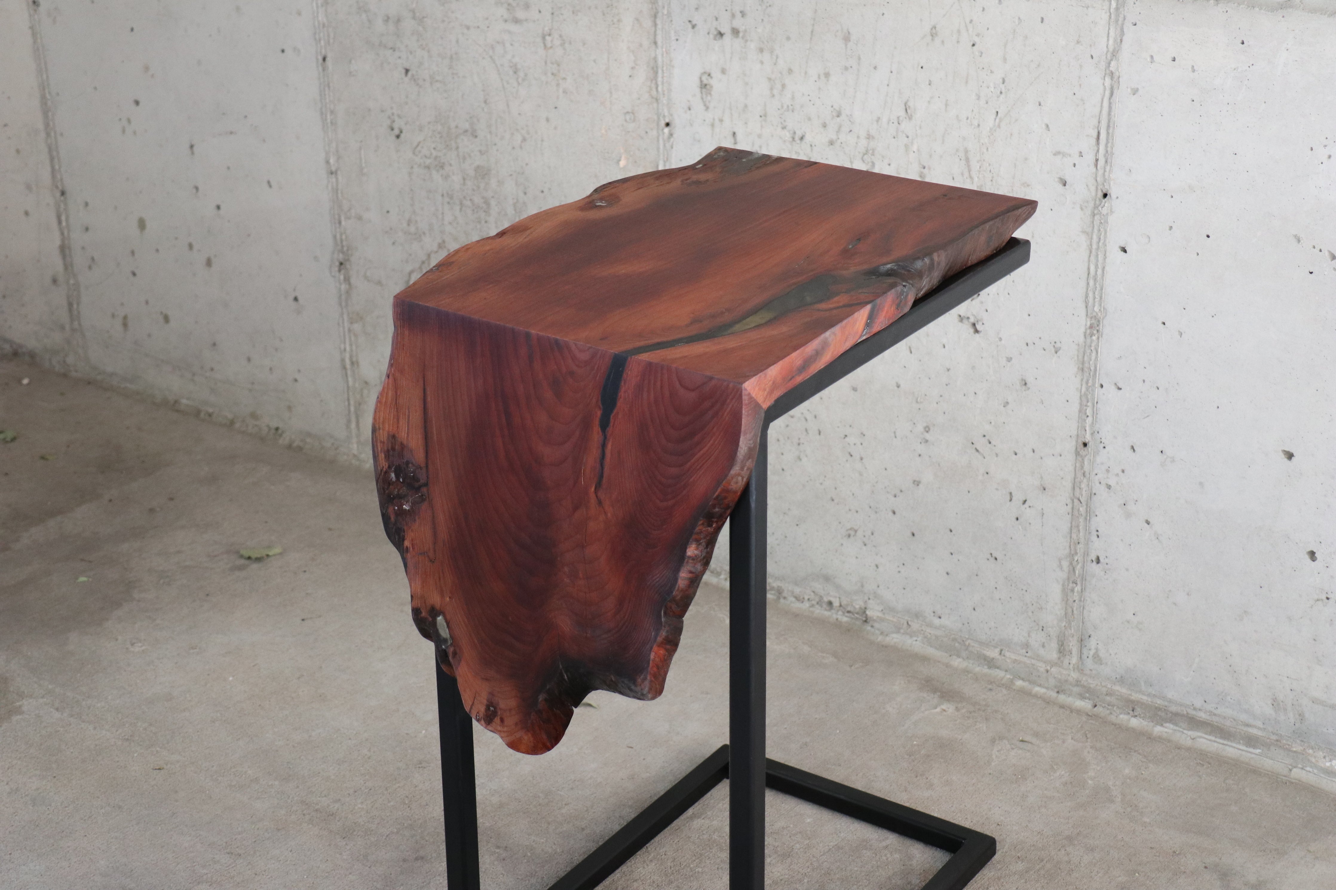 Sinker Redwood Waterfall Wood Laptop C Table